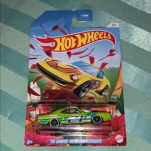 '70 Dodge Hemi Challenger Toy Car - Green